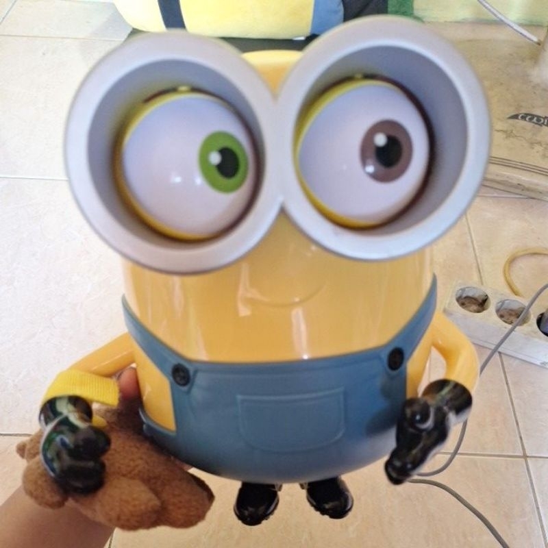 minion bob elektrik bucket popcorn USJ