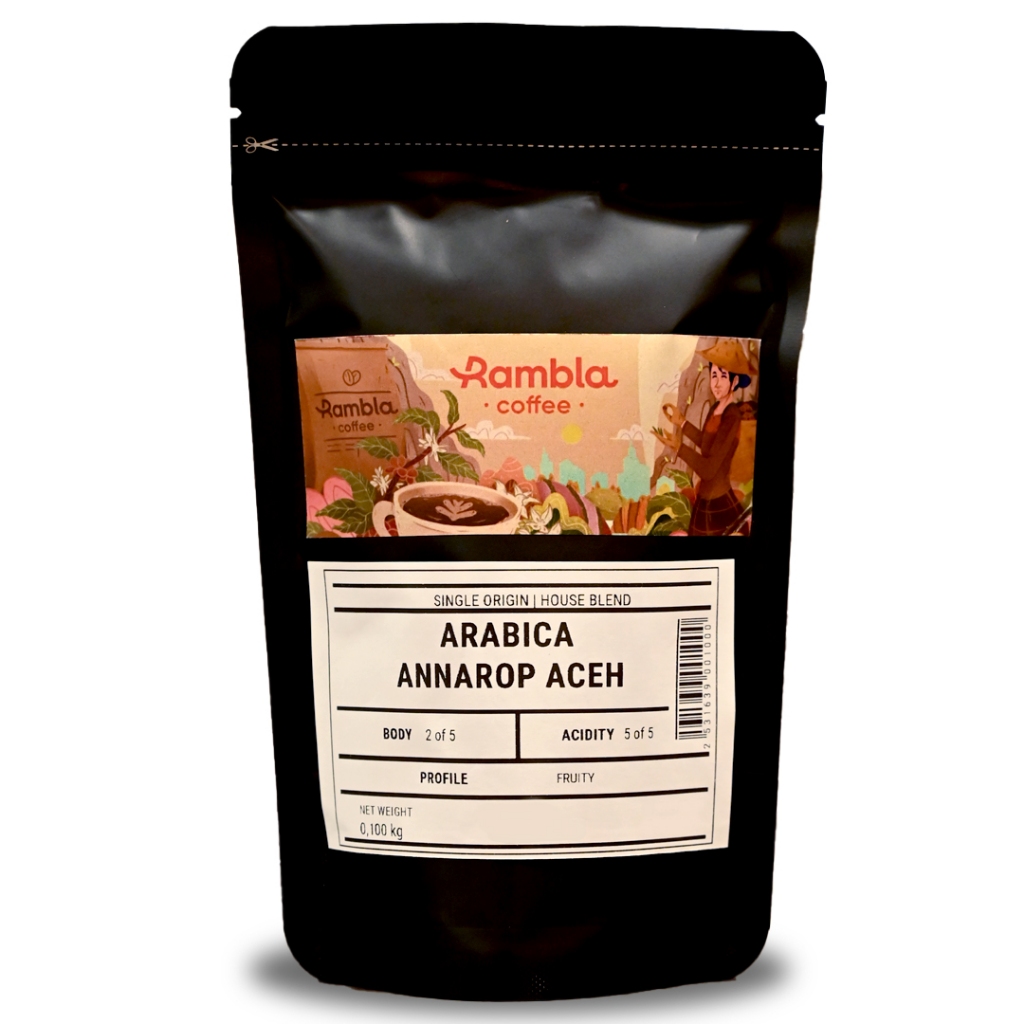 

Rambla Coffee - Kopi Arabica Annarop Aceh Single Origin 100 Gr