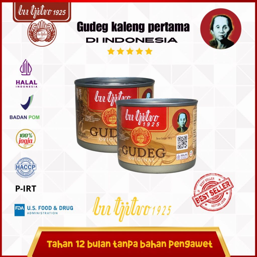 

Gudeg areh original/gudeg kaleng butjitro 1925/ gudeg kaleng/ gudeg jogja/gudeg enak