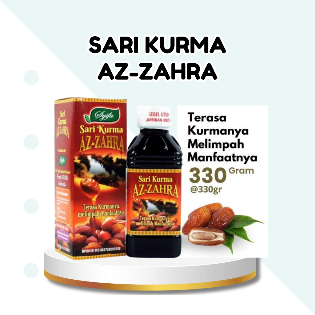 

Sari Kurma Az Zahra 330gr | Sarikurma Syifa Az-Zahra Reguler 330 gr Original