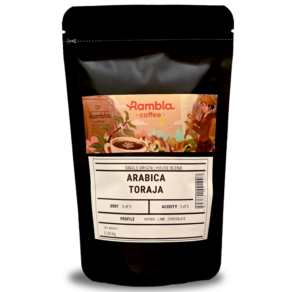 

Rambla Coffee - Kopi Arabica Toraja Single Origin 100 Gr