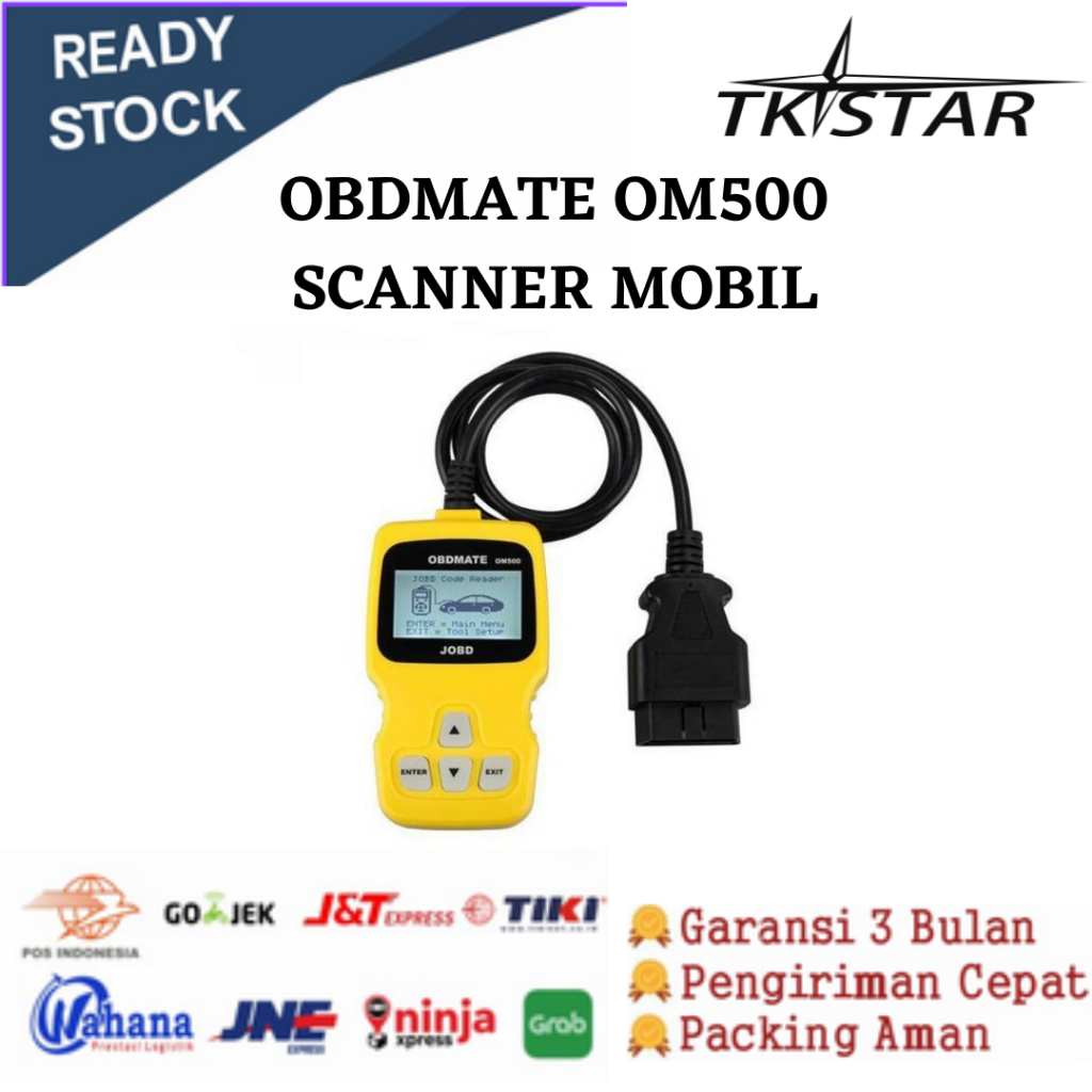 OM500 Scanner Mobil OBD2 OBDMate JOBD OBD Mate Obdi Scanner Sensor Om500