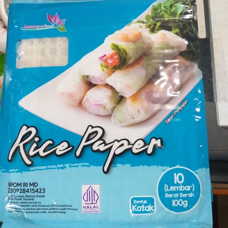 

Rice Paper / Kulit Lumpia Vietnam