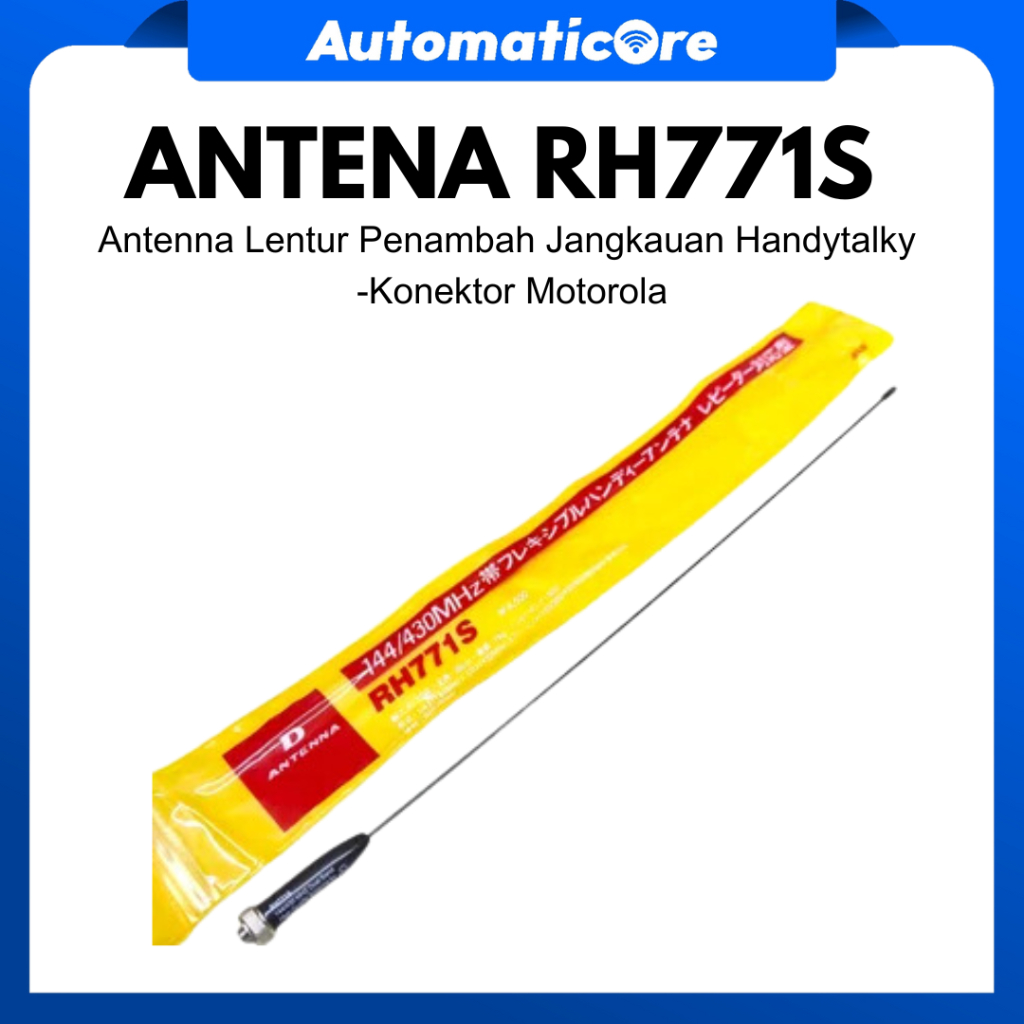 Antenna Lidi RH771S RH 771S Motorola Antena HT Penambah Jangkuan