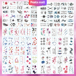 Tato temporer random aneka gambar tato air premium