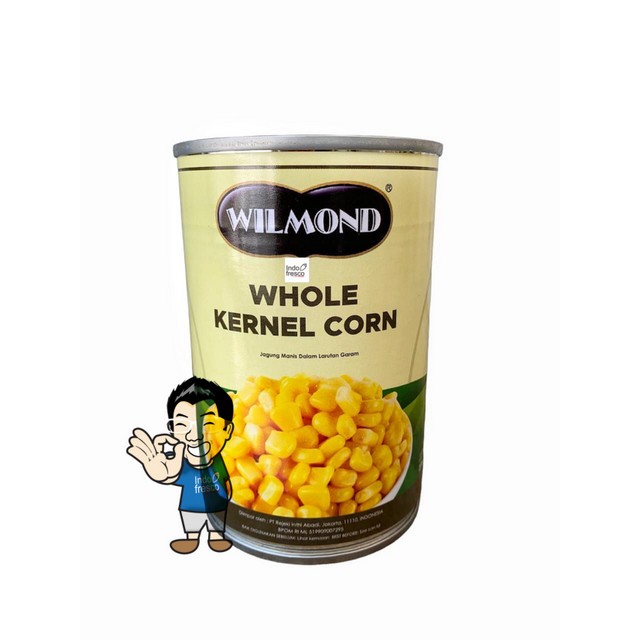 

Wilmond Whole Kernel Corn- Jagung Manis Dalam Larutan Garam 425g