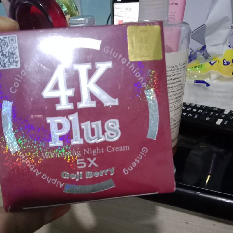 4k plus goji Berry whitening night cream