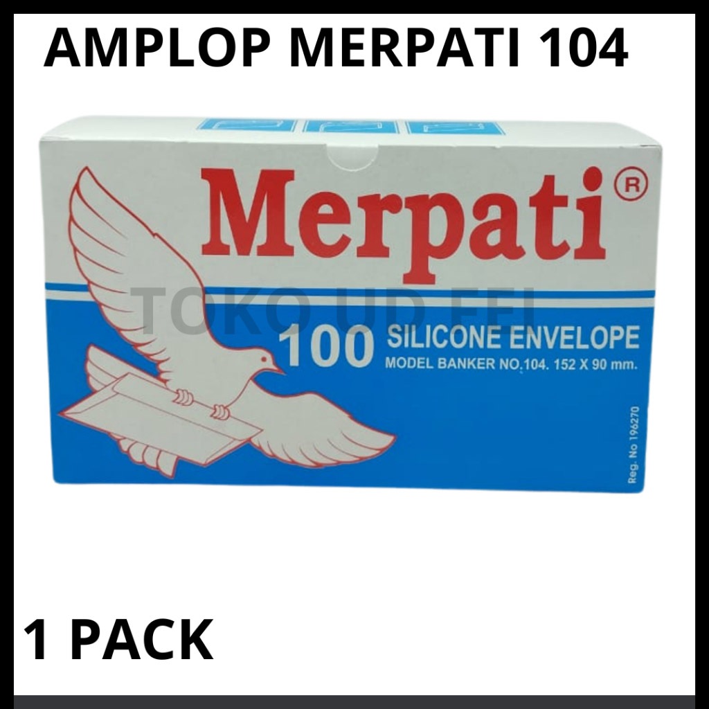 

(1 PACK) Amplop Merpati 104/ Amplop Merpati/ Amplop 104 Merpati