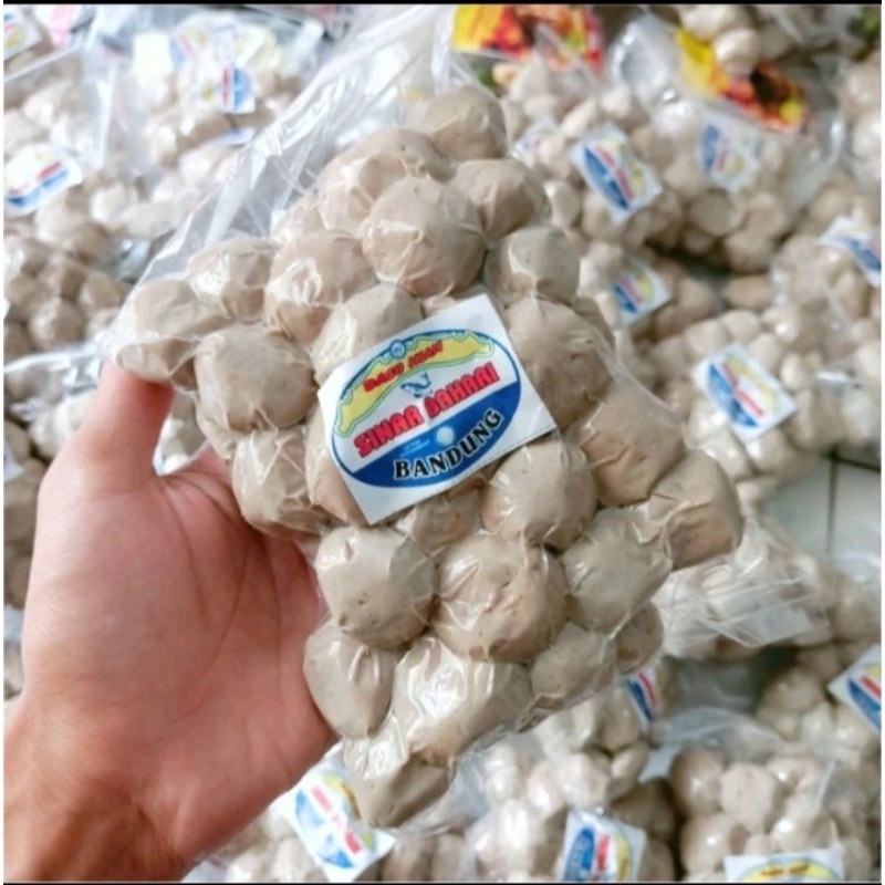 

Baso Ikan Sinar Bahari Kecil Tanpa Bumbu Isi 40Butir