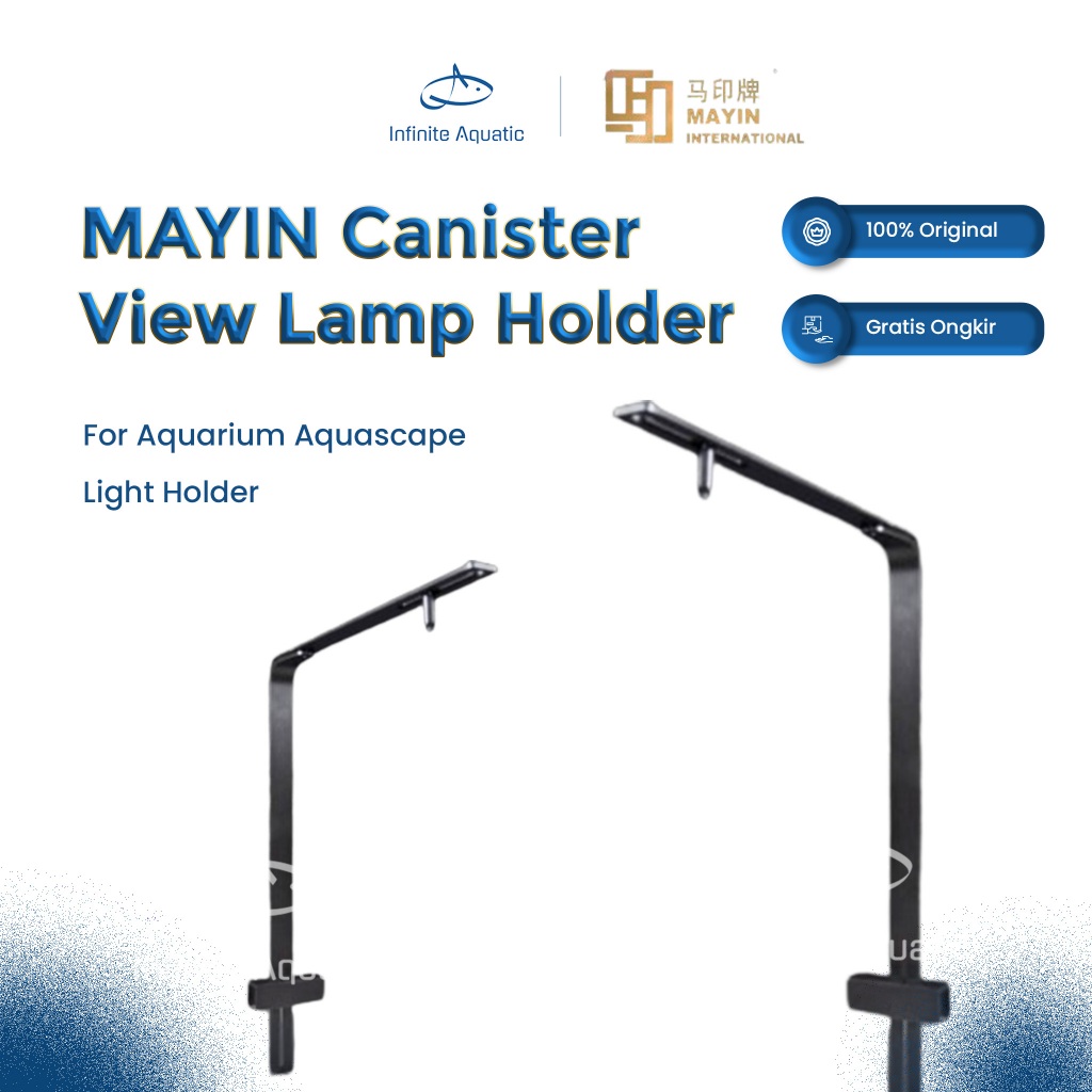MAYIN Lamp Holder Lampu View Canister Lampu Aquarium Aquascape Ikan