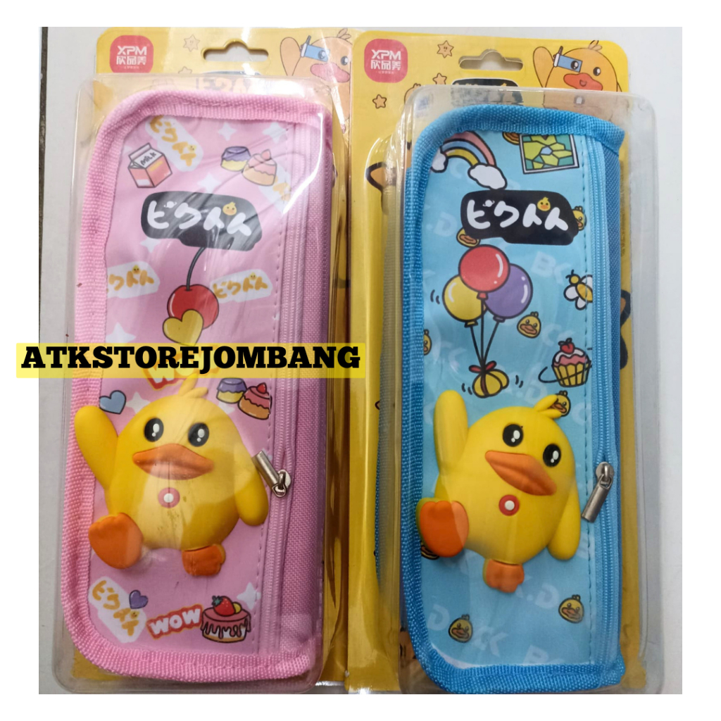 

XPM - Tempat Pensil 3D Anak Kartun Stationery - Kotak / Tempat Pensil Alat Tulis - ATJ