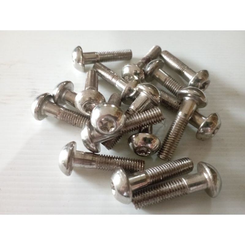 5pcs baut kunci bintang baut 12 panjang 3,5cm m8x35