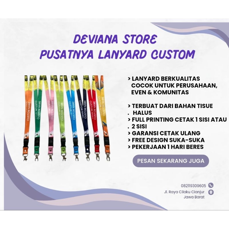 

Pusat Lanyard Custom Nusantara