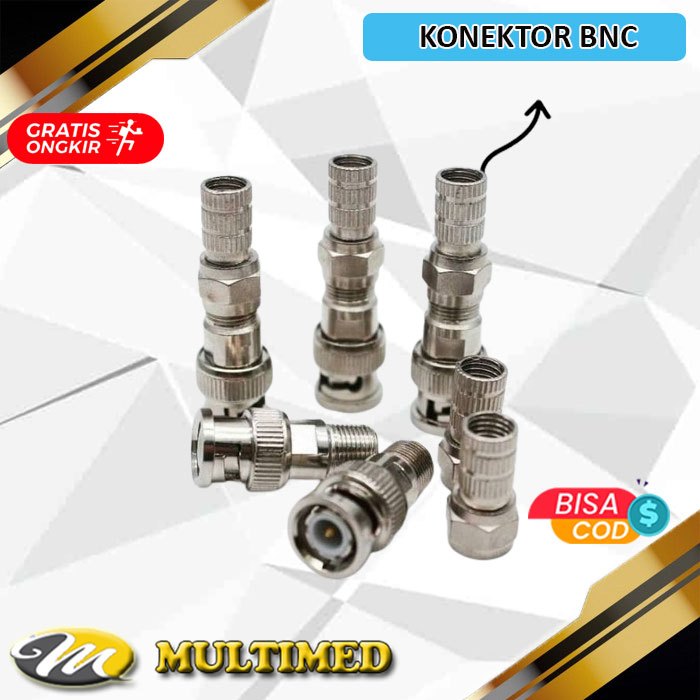 BNC Drat Konektor BNC CCTV
