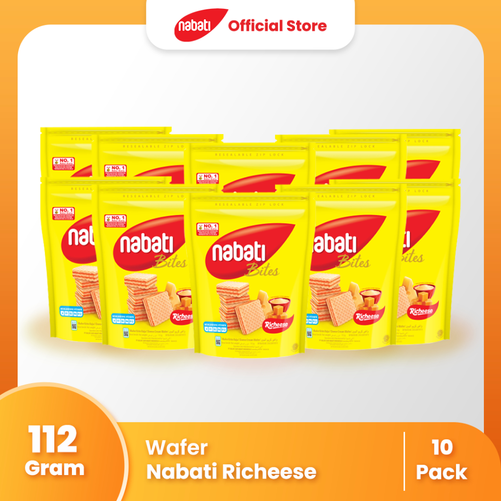 

[Bundle Pack Isi 10] NABATI Bites Richeese 100g