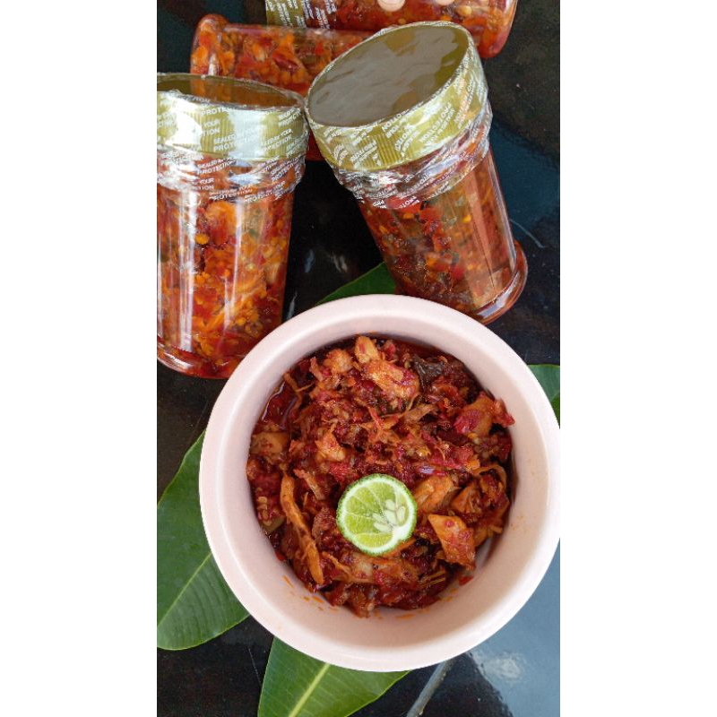 

sambel cakalang merah