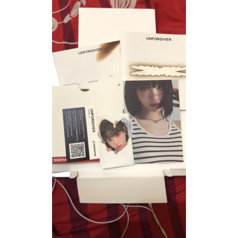 READY LE SSERAFIM UNFORGIVEN ALBUM COMPACT VER