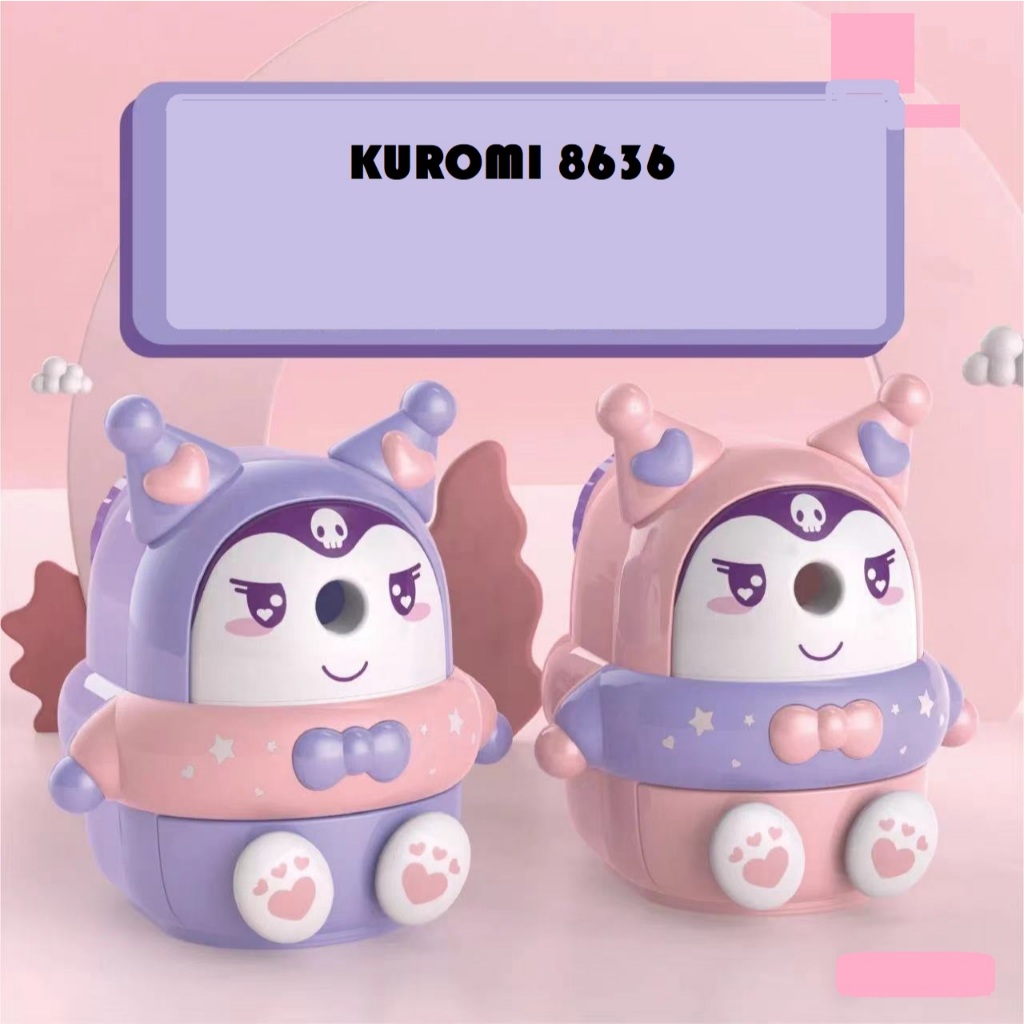 

Rautan Meja KUROMI 8636 Serutan Pensil Lucu Rautan Meja Fancy
