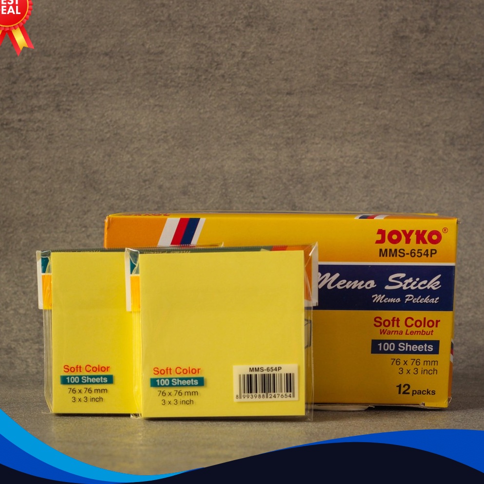 

PRODUCT IMPOR 6 pakSticky note 654 P