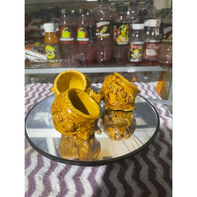 CEPUK PAKAN BURUNG ANTIK UNTUK SANGKAR ANIS, PERKUTUT, MURAI