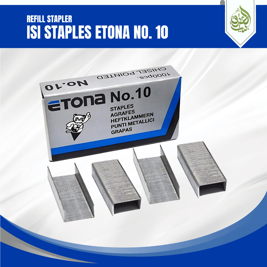 

Refill Isi Staples Etona No.10 | Isi Stapler Kecil [PCS]