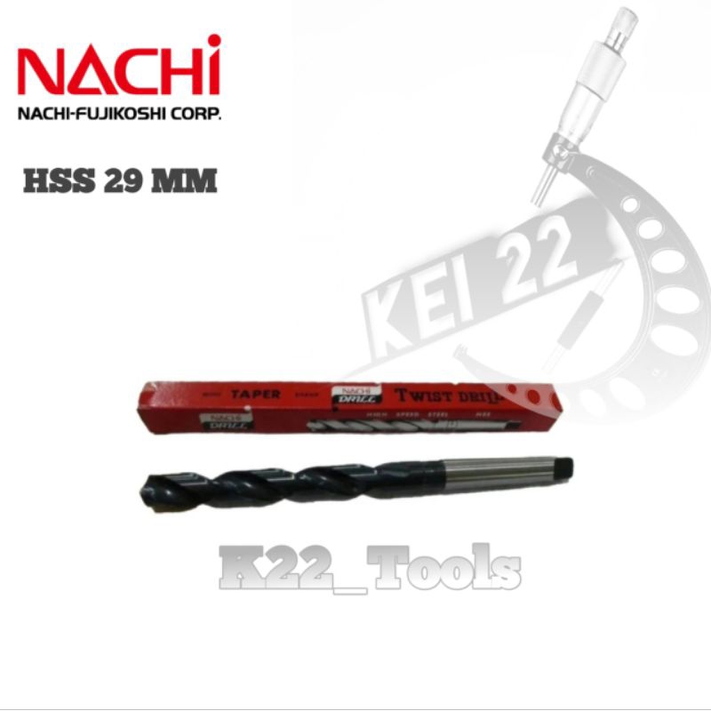 MATA BOR BESI HSS NACHI 29 MM TAPER / KONES NACHI 29 MM HSS ORIGINAL