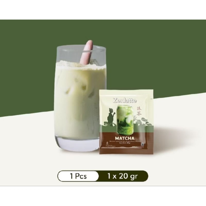 

Matcha - Ecer 1 pcs Matcha Latte / Minuman Susu Matcha (20 gram)