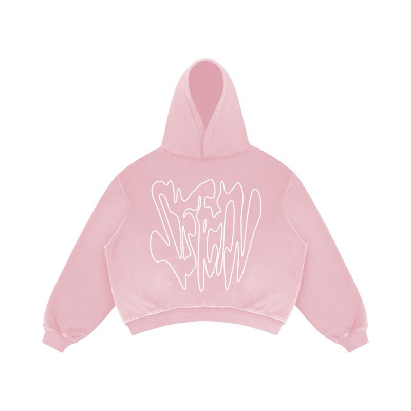 Satisfaction Hoodie Boxy 330GSM HASTE Pink_
