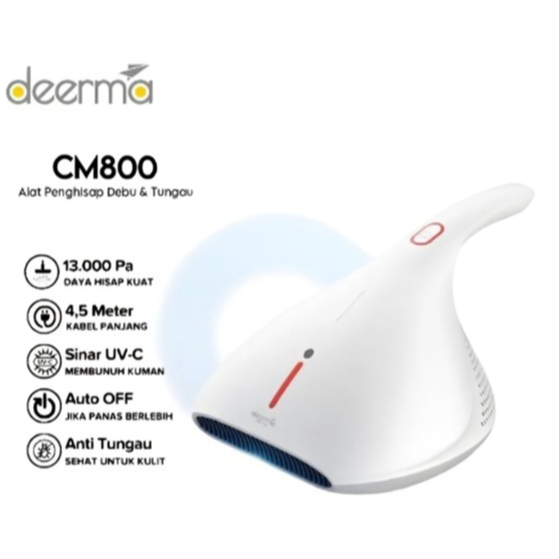 Vacuum Cleaner DEERMA CM-800 UVC Anti Dust & Mite / Penghisap Debu Deerma CM800 Anti Debu & Tungau