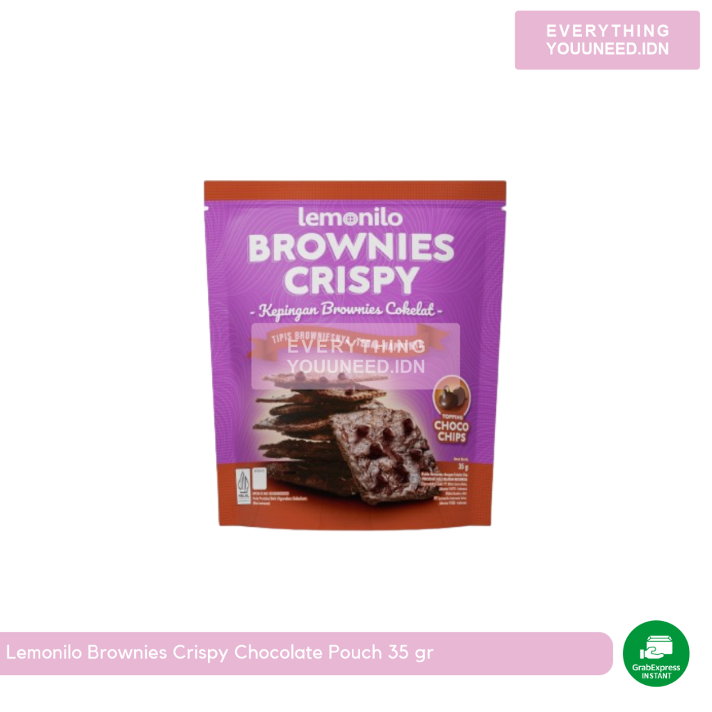 

Lemonilo Brownies Crispy Chocolate Pouch 35 gr