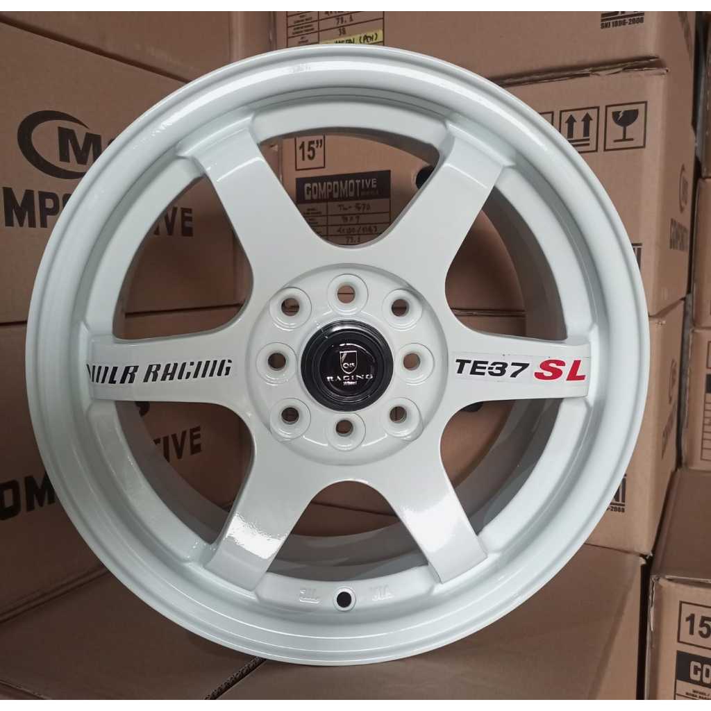 Velg TE37 Ring 15 Untuk Avanza Brio Yaris Swift R15