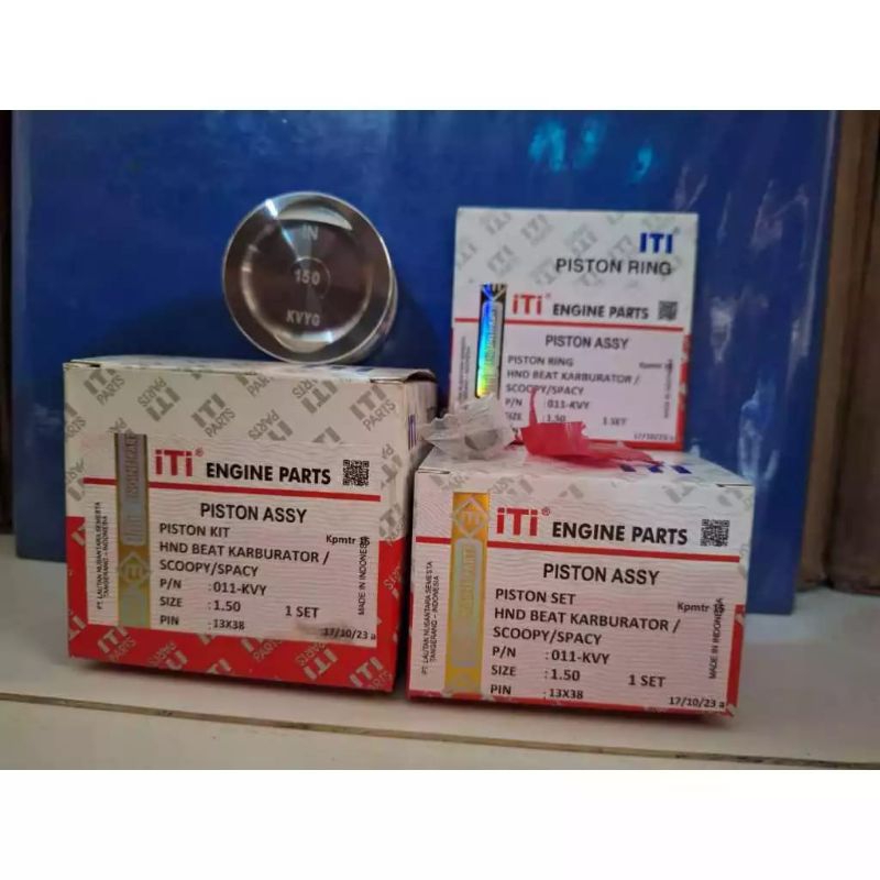 PISTON KIT ITI HONDA BEAT KARBU/SCOPY/SPACY