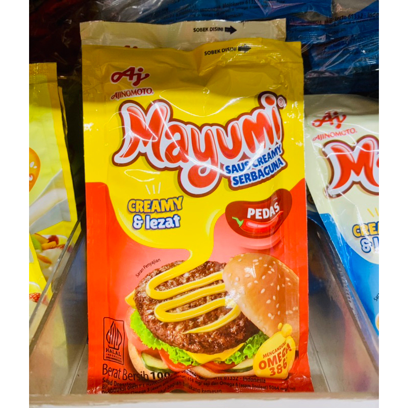 

AJINOMOTO MAYUMI SALAD DRESSING SAUS CREAMY SEBAGUNA PEDAS SACHET