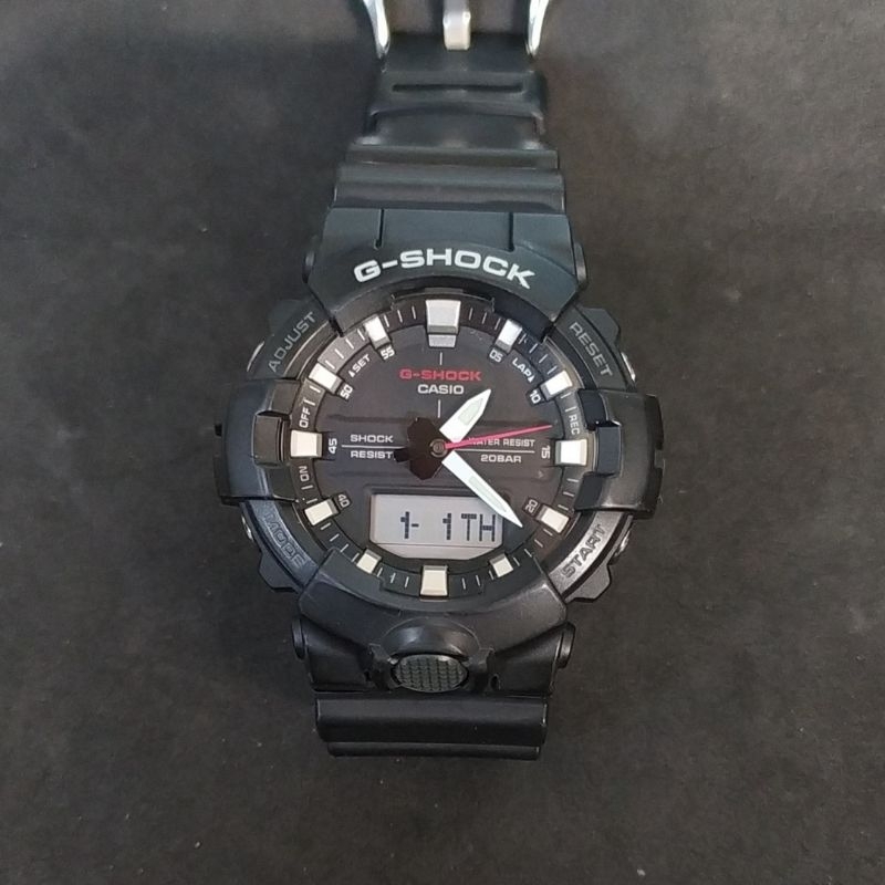 CASIO G - SHOCK GA - 800 - 1ADR ANALOG - DIGITAL