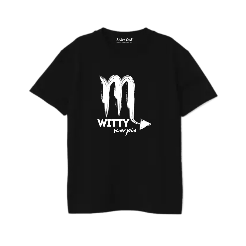 Kaos Baju Zodiak Scorpio 1