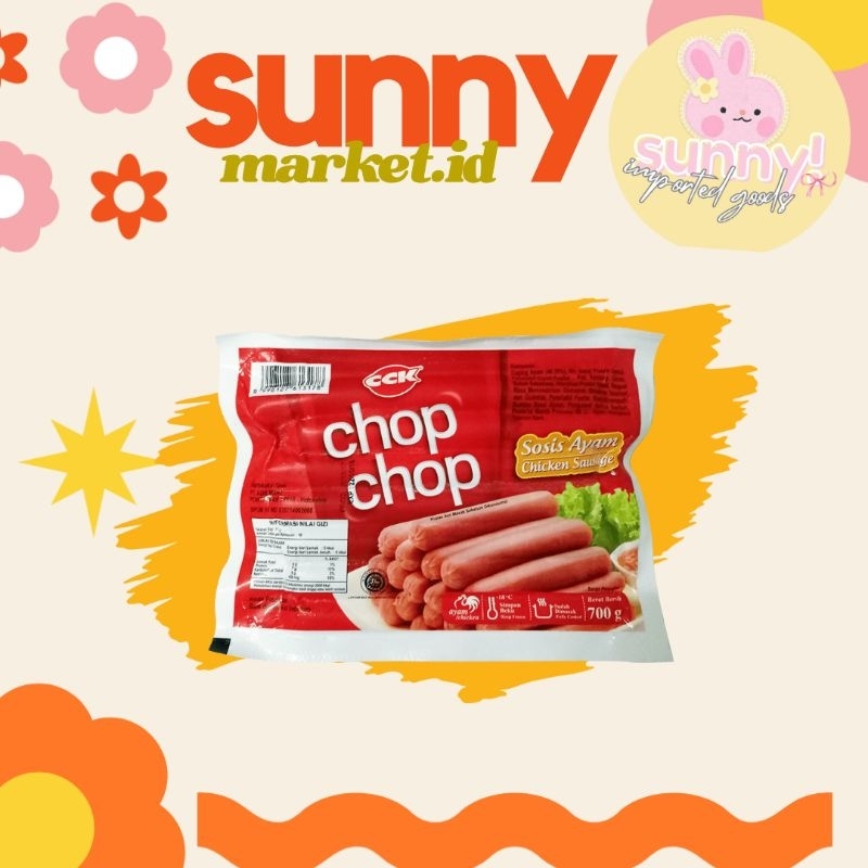 

SUNNYMARKET - CHOP CHOP SOSIS AYAM CHICKEN SAUSAGE 700 GR