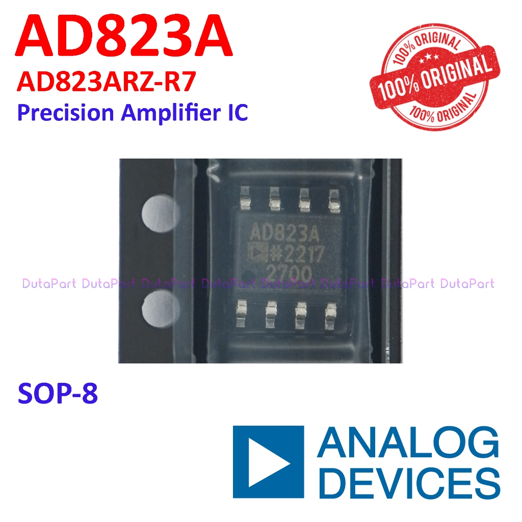 AD823A AD823 AD823ARZ-R7 ORIGINAL ANALOG DEVICES AD 823 Amp IC SOP-8