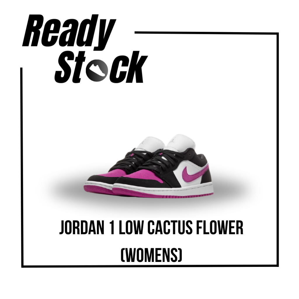 Nike Air Jordan 1 Low Cactus Flower Womens
