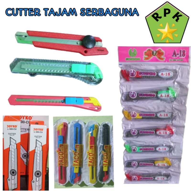 

Cutter Pisau alat pemotong serbaguna