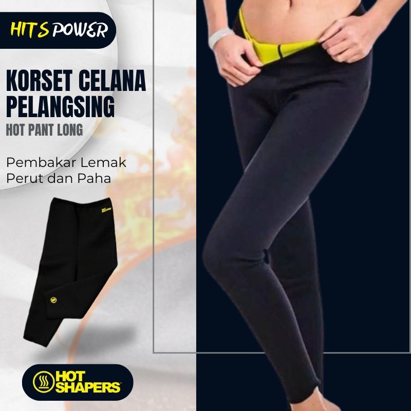 KORSET CELANA WANITA LEGGING OLAHRAGA SENAM GYM FITNESS KORSET PELANGSING PENGECIL PAHA PEMBAKAR LEM