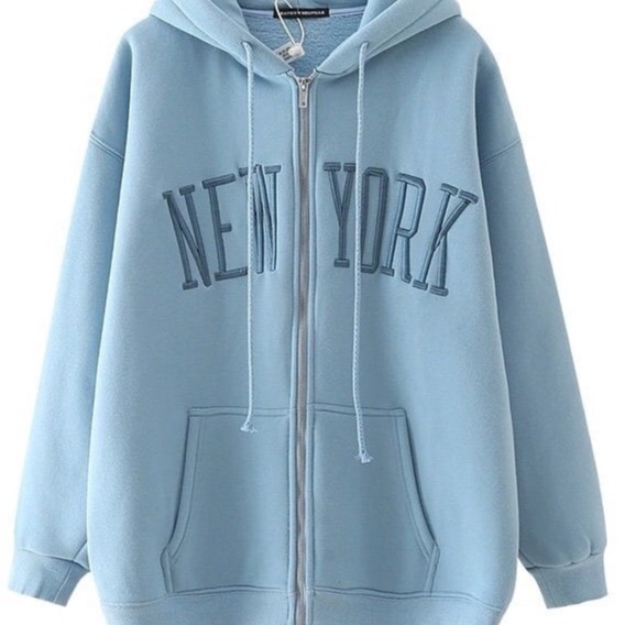 FG2 COD  YORK HOODIE ZIPPER JACKET PREMIUM FLEECE TEBAL OUTERWEAR OVERSIZE REMAJA UNISEX WANITA PRIA