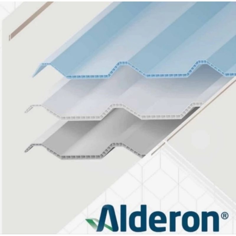 Atap Alderon 830 / 860 uPVC Twinwall Double Layer