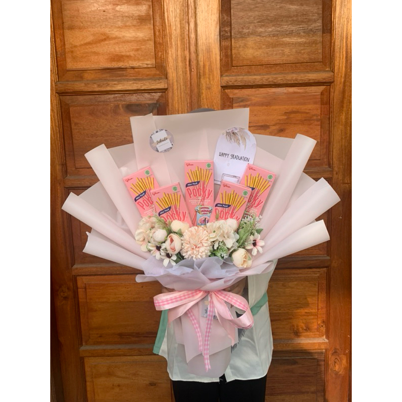 

POCKY SNACK BOUQUET/ COKLAT BUKET TERMURAH