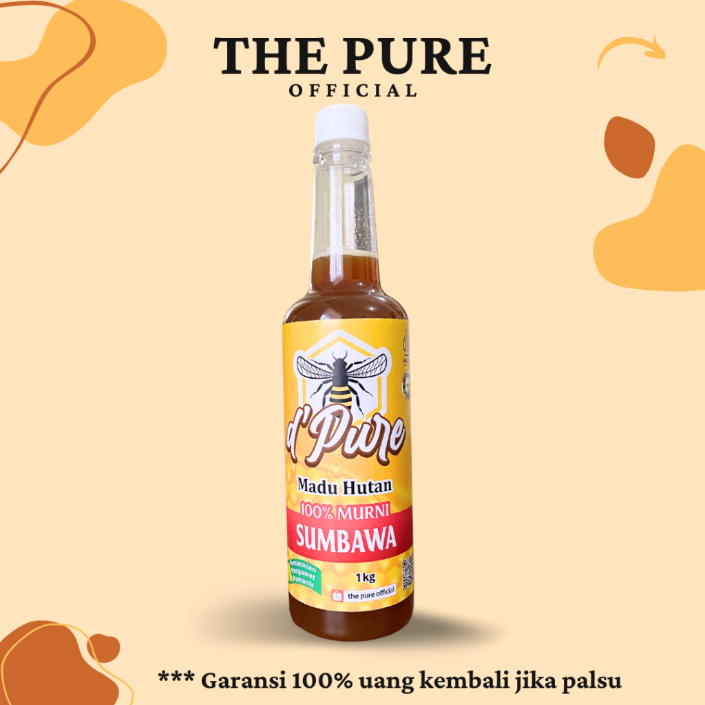 

Madu Murni Asli Hutan Sumbawa 100% Raw Honey 1kg | The Pure Official