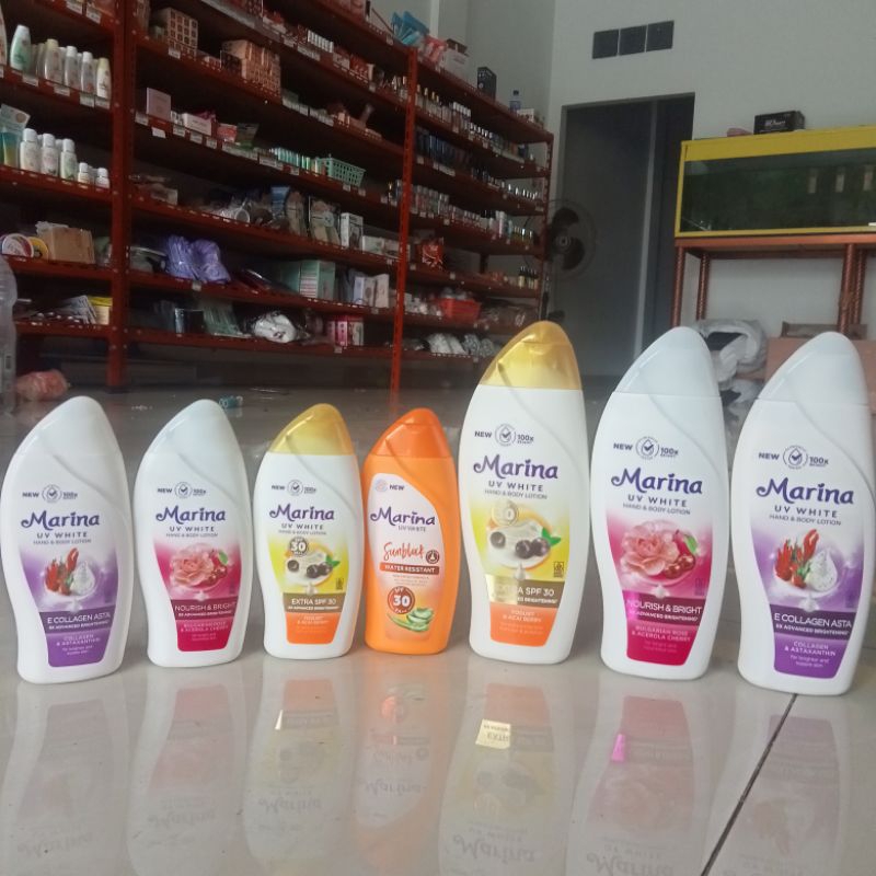 MARINA Body Lotion 185ml | MARINA Body Lotion 92ml