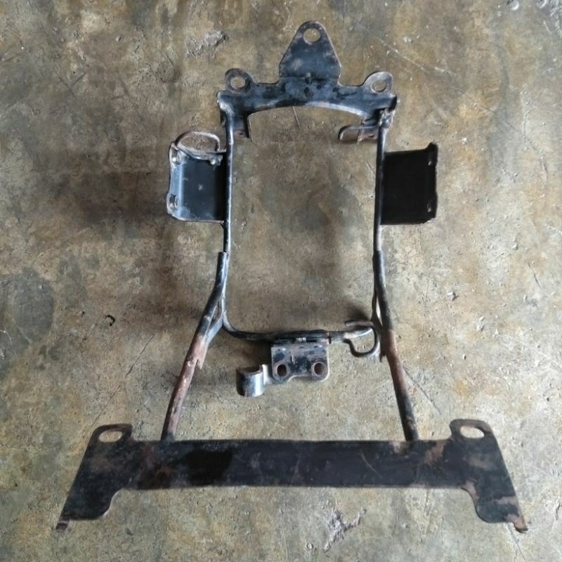 Braket lampu depan vixion old lampu bulat original