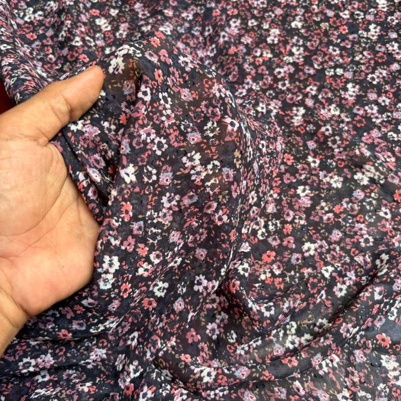 kain rubiah motif // kain rubiah meteran // kain rubiah premium // kain rumbai // kain ceruty rubiah