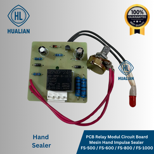 PCB Relay Modul Circuit Board Mesin Hand Impulse Sealer FS-500 / FS-600 / FS-800 / FS-1000