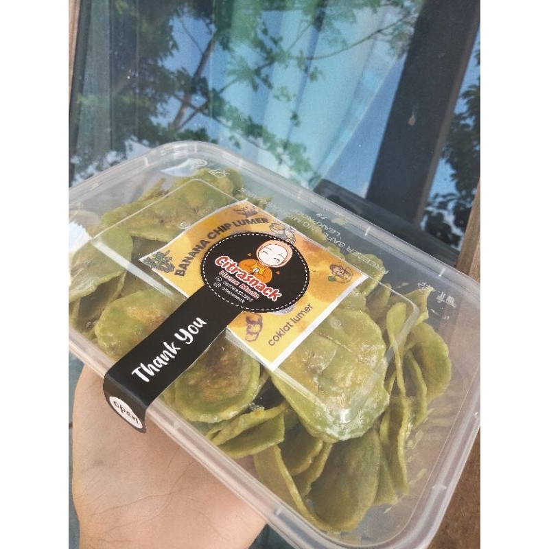 

keripik pisang lumer green tea 650 ml