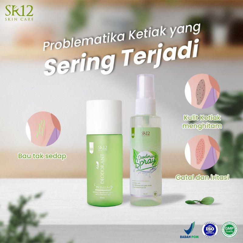 DEODORANT SPRAY SR12 / DEODORANT PREMIUM SR12 / DEODORANT ORIGINAL SR12